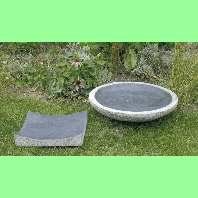 Mond-Platte schwarz 40