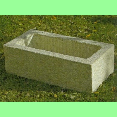 Pflanztrog grau L60B30H25